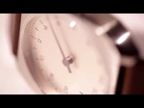 slow Mo 08 - Dark Brown Leather, Silver Case, Cream Dial