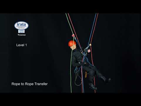 IRATA Level1 Rope to Rope Transfer