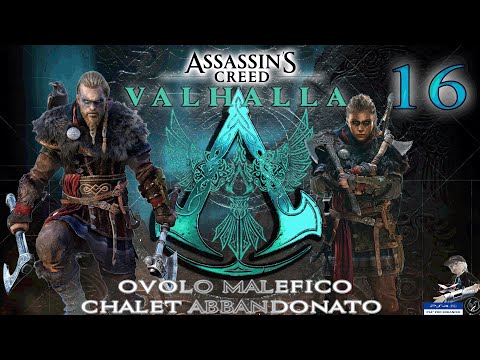 Assassin's Creed Valhalla SFIDA ALLUCINAZIONI- DELL' OVOLO MALEFICO- CHALET ABBANDONATO #16 PS4Pro