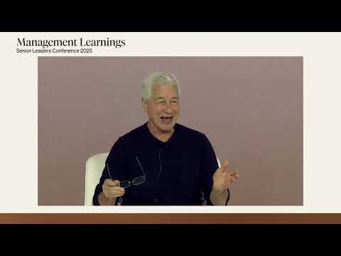 Management Learnings with Jamie Dimon I JPMorganChase