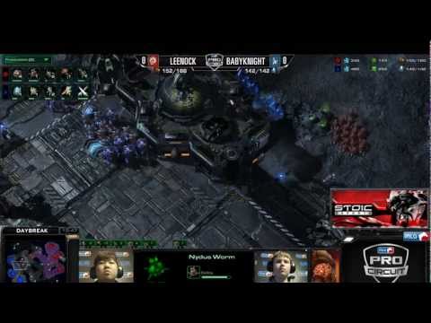 E28G2 - ZvP - Leenock vs BabyKnight - New UNITS vs protoss!