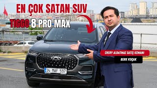 Türkiye'nin En Çok Tercih Edilen SUV'u: TIGGO 8 PRO MAX!