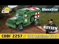 COBI 2257 1942 Ambulance WC 54 Endlich Mein Eigner Dodge ️ REVIEW HISTORY BloxxStar ️ 4K