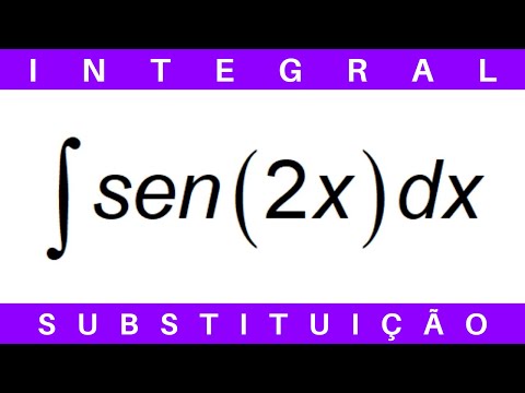 CÁLCULO 🔆 INTEGRAL de SENO de 2x #exercícios #cálculo1 #cálculo2