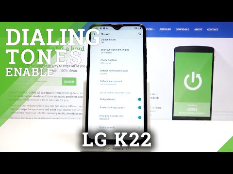 How to Manage Dial Pad Tones in LG K22 – Find Dial Pad Options