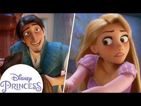 Rapunzel Meets Flynn Rider | Tangled | Disney Princess