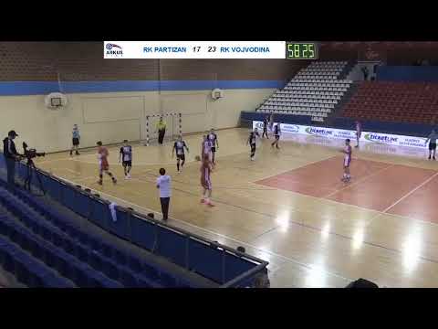 ARKUS liga 3. kolo / RK Partizan - RK Vojvodina