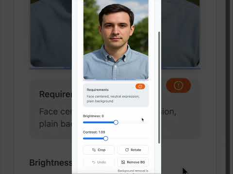 ID Photo Background Remover