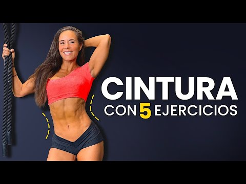 CINTURA PEQUEÑA CON 5 EJERCICIOS 💥🔥