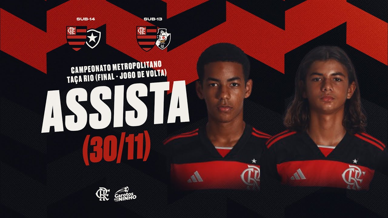 Final Campeonato Metropolitano | Fla x Vas (Sub-13) - AO VIVO - 30/11
