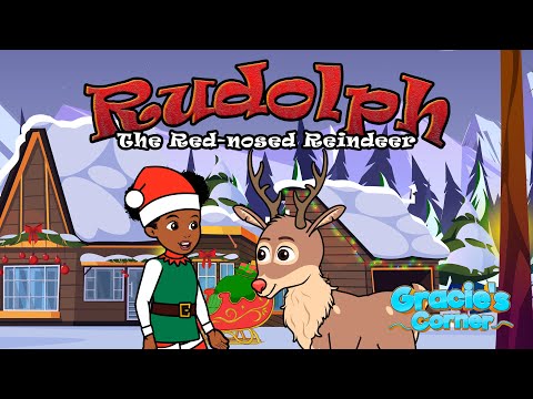 Rudolph the Red Nosed Reindeer | Gracie’s Corner Christmas Song | Nursery Rhymes + Kids Songs