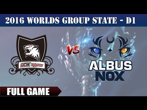ROX vs ANX - LoL WCS 2016 D1 - Sep 29, 2016 | ROX Tigers vs Albus Nox Luna