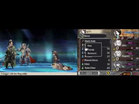 [Bravely Default] Braev the Templar, Kamiizumi, Alternis - Hard - Solo Agnés