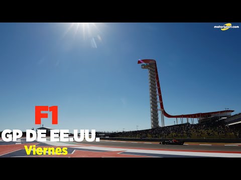 Sainz lidera la FP1 en Austin, "Checo" Pérez en el top 5 