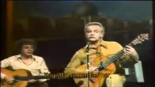 Georges Brassens   La première fille sous titres anglais