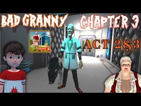 Bad granny chapter 3/act 2 and 3 gameplay in tamil/horror game/on vtg!