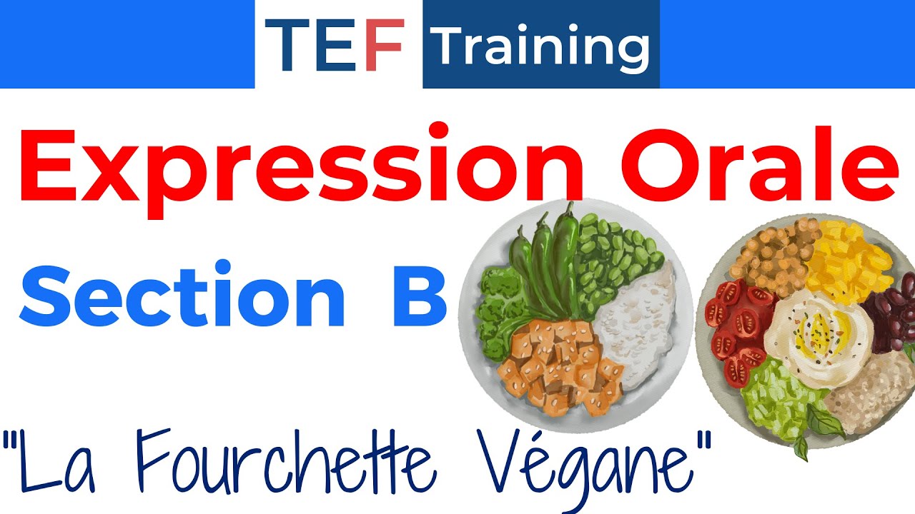 TEF Expression orale section B : "Le restaurant"