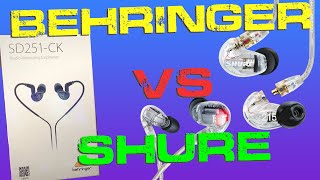 Video thumbnail for Behringer SD251-CK IEM Sound Test VS Shure SE-215 & SE-846 - Unboxing & Gear Review by Guillaume Lortie