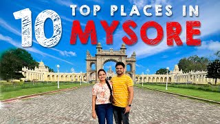 TOP 10 Places in Mysore  Mysore Tourist Places  Pl