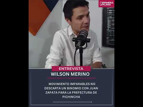 Wilson Merino, concejal de Quito y precandidato a la Alcaldía