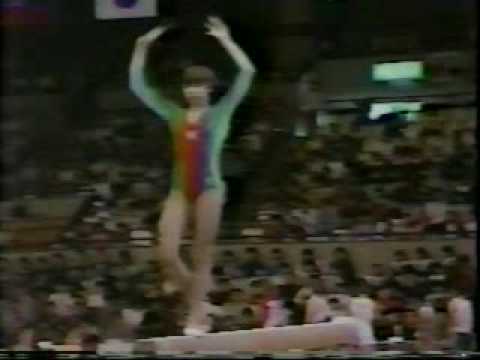 1979 Chunichi Cup gymnastics Eva Ovari