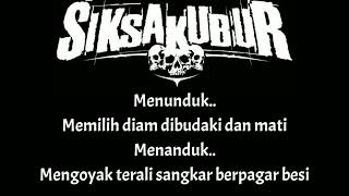 Download lagu SIKSAKUBUR- Menanduk Melawan Tanduk Lirik Lagu Vidio mp3