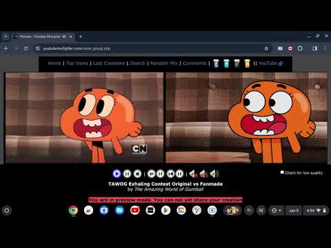 TAWOG Exhaling Contest Original vs Fanmade
