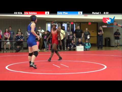 48 KG Finals - Erin Golston (NYAC) vs. Cody Pfau (OKCU Gator)
