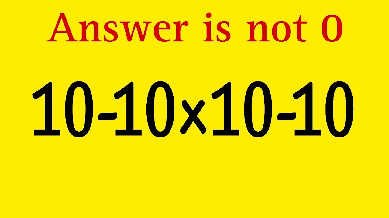 Only 1 in 5 Can Solve This BASIC Math Problem! #simplify