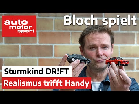 Handy-Driften mit dem Mercedes 190 Evo 2: Wie funktioniert's? - Bloch spielt #10 | auto motor sport