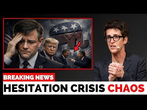Mike Johnson HESITATES On Camera—Can’t Defend Trump & The Whole GOP Just Cracked!!! | Rachel Maddow