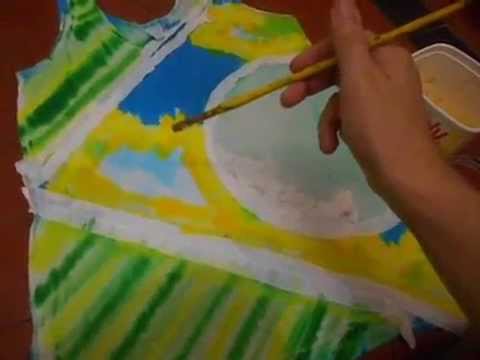 customização blusa bandeira do brasil!