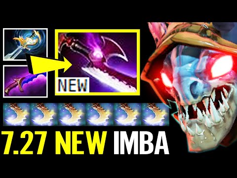 7 27 IMBA SILVER EDGE! Combine Echo Sabre + Shadow Blade OP Slark Epic Comeback Dota 2 Gameplay