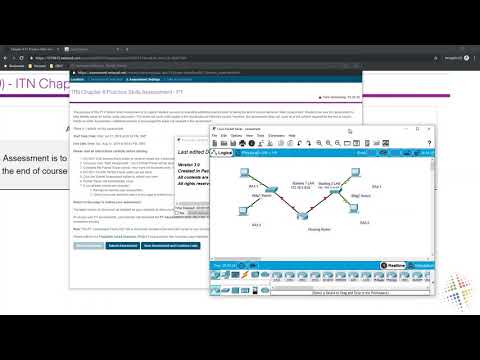 How to complete the Packet Tracer Skills Assessments