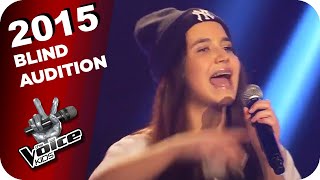 B.o.B. feat Hayley Williams - Airplanes (Alberina) | The Voice Kids 2015 | Blind Auditions | SAT.1