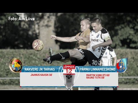 17. voor 2016: Rakvere JK Tarvas - Pärnu Linnameeskond 1:2 (0:0)