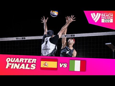 Herrera/Gavira vs. Ranghieri/Carambula - Quarter Finals Highlights Doha 2023 #BeachProTour