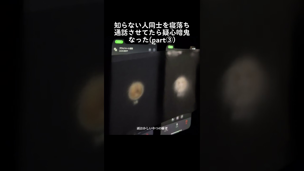 知らない人同士の通話に幽霊として参加してみた　知らない人同士の通話で男性に成りすまして話してみた 疑心暗鬼編パート③ #寝落ち #通話 #yay