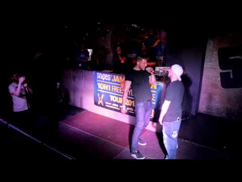 Teaser Snipes Jam Session vs. 1on1 Freestyle Battle Tourstop Stuttgart 15.04.15