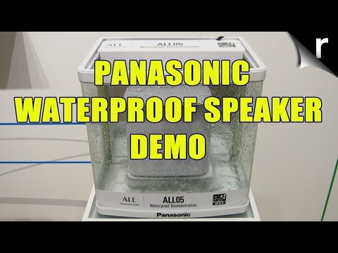 Hands-on Panasonic ALL05 Waterproof Speaker review