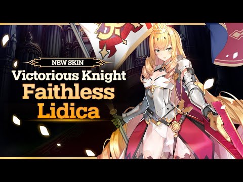 Epic Seven: Victorious Knight Faithless Lidica Skin Preview