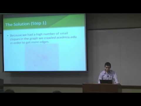 HCIR 2012 Challenge: Social Network Based Search for Experts