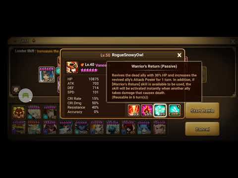 Vanessa New Skill/Passive Summoners War