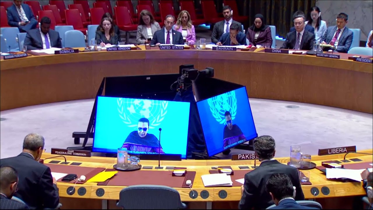 Special Representative of the Secretary-General for Central African Republic, Valentine Rigwabiza
