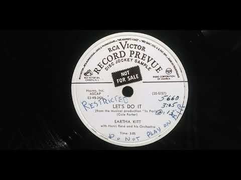 Let's Do It - Eartha Kitt  1954