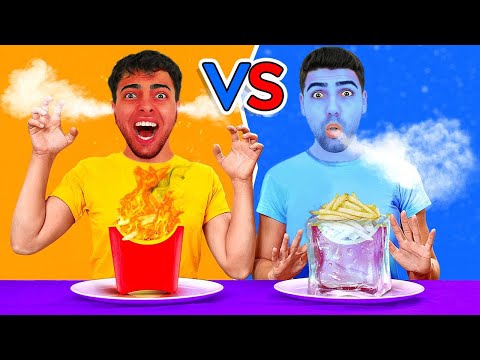 SOĞUK veya SICAK YEMEK YARIŞMASI 🔥❄️
