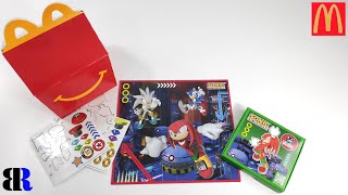 Sonic the Hedgehog | McDonalds Happy Meal Toy Collection 2024 | KNUCKLES MOSAIC POSTER