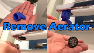 How To Remove Aerator From Faucet Using An Aerator Key