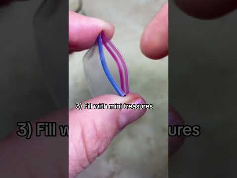 DIY Mini Ziploc Bags | Easy Miniature Craft Tutorial | Paper Crafting Life Hacks