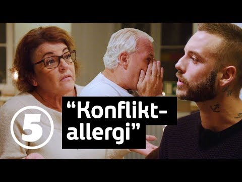 Hyséns | Glenn kan inte sluta nysa under det stora bråket mellan Anton och Camilla